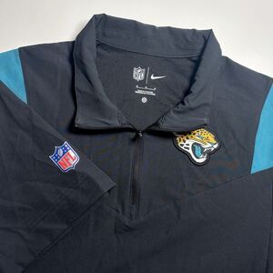 Jacksonville Jaguars Nike NFL On Field Dri-Fit  Short Sleeve Pullover Mens M Blk